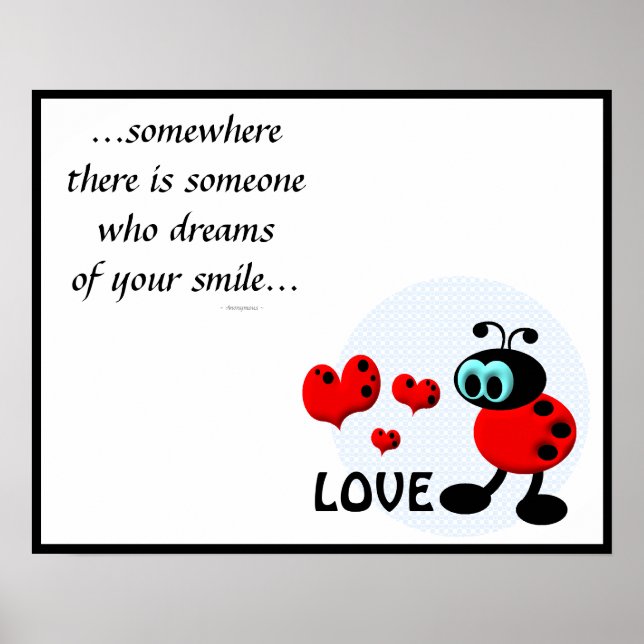 Pôster Pequeno Inseto (Frente)