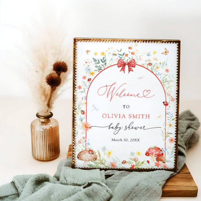 Poster Pequeno Inseto de Amor Bem-vindo (Criador carregado)