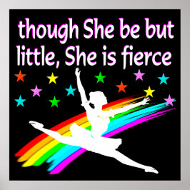 POSTER PEQUENO, MAS FOGO BALLERINA