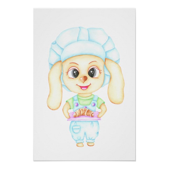Pôster Pequeno padeiro (Frente)