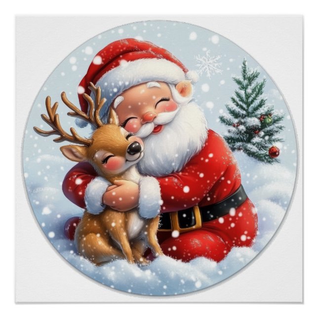 Pôster Pequeno papai noel (Frente)