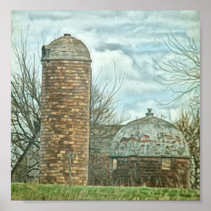 Poster Pequeno Silo, Grande Silo