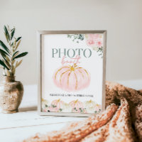 Pequeno Sinal de Fotografia de Primeiro Aniversári
