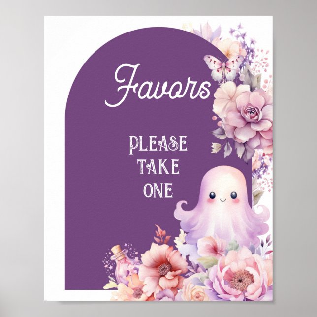 Poster Pequenos Favores do Boo Halloween, por favor, pegu (Frente)