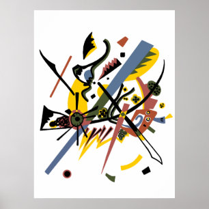 Poster Pequenos mundos, Vassily Kandinsky em cores digita