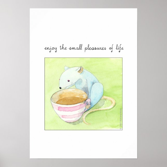 Pôster Pequenos Prazos (Frente)