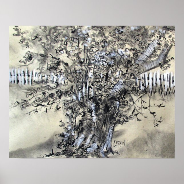 Poster Pêra e Piquetes / Artista Larry Lerew (Frente)