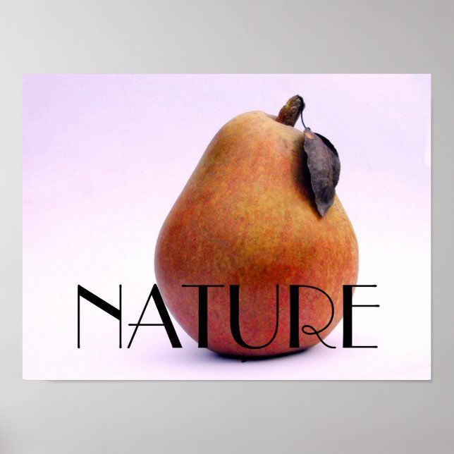 Poster Pera NATURAL (Frente)