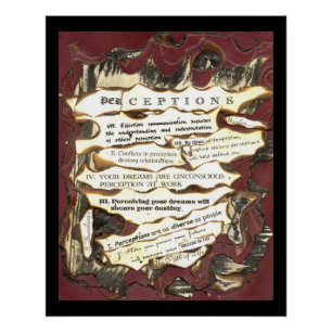 Pôster Percepções