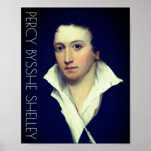 Poster Percy Bysshe Shelley (Frente)