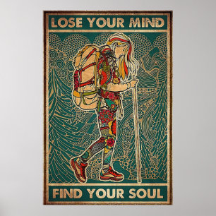 Poster Perder sua mente Encontre sua alma