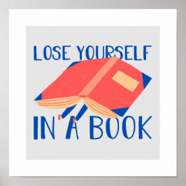 Poster Perder-te a ti mesmo num livro