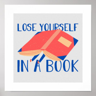 Poster Perder-te a ti mesmo num livro