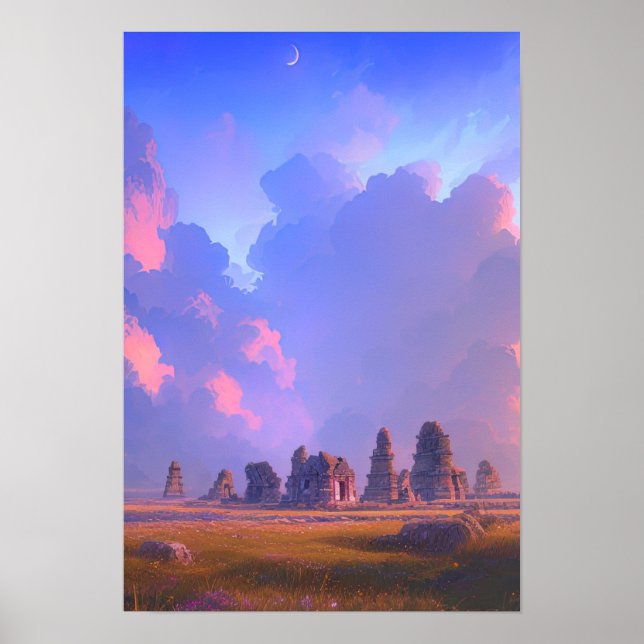 Poster Perdida na natureza (Frente)