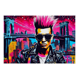 PÔSTER PERDIDO DE GAROTOS NA CIDADE