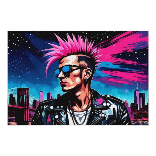 PÔSTER PERDIDO DE GAROTOS NA CIDADE 4 (Frente)