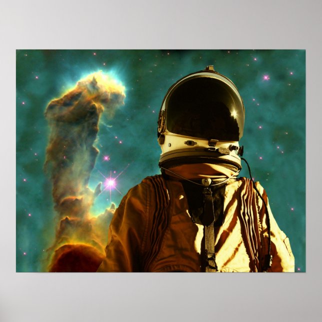 Poster Perdido no Gerador de Estrelas (Frente)