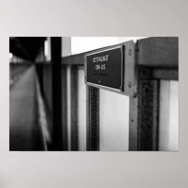 Pôster "Perdido no L" (Frente)