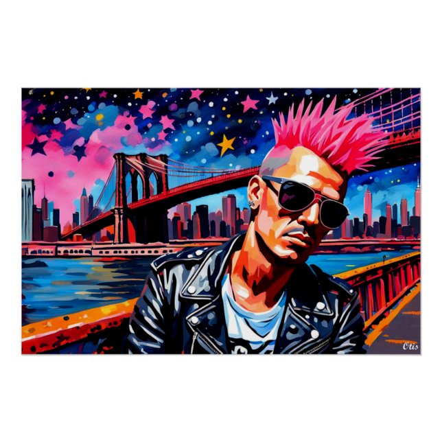 PÔSTER PERDIDOS DE GAROTOS NA CIDADE 3 (Frente)