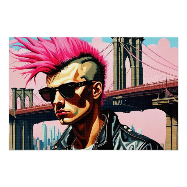 PÔSTER PERDIDOS DE GAROTOS NA CIDADE 9 (Frente)