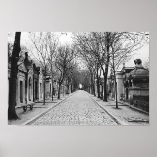 PÔSTER PERE-LACHAISE PATHWAY