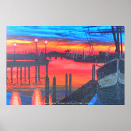 Pôster Peregrino ao amanhecer