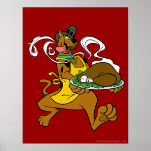 Poster Peregrino Scooby-Doo com Turquia