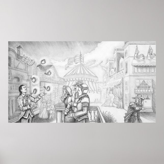 Poster Peregrinos Progressos Feira da Vanity (Frente)