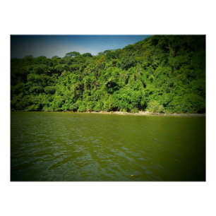 Pôster Perequê Beach Guarujá Brasil