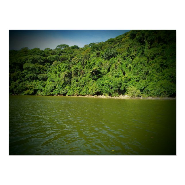 Pôster Perequê Beach Guarujá Brasil (Frente)