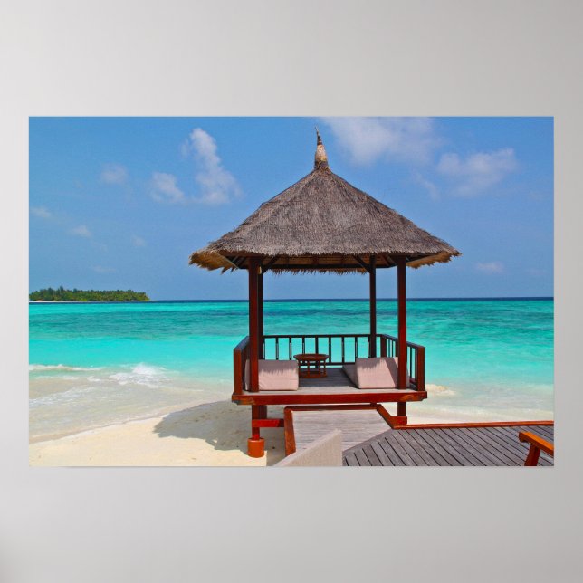 Poster Perfect Beach Hut (Frente)