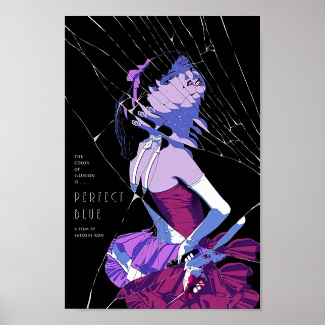 Poster Perfect Blue 1997 Japanese Movie Art (Frente)