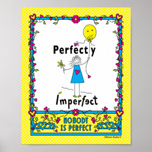 Poster Perfeitamente imperfeito 1_Impressão 8"x10"