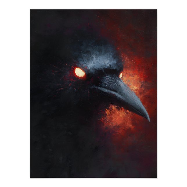 Pôster Perfil da Raven Inferno (Frente)