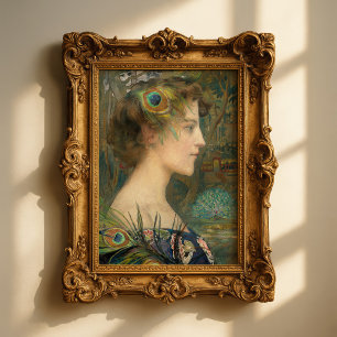 Poster Perfil de Pavão Edgard Maxence