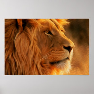 Poster Perfil do Leão