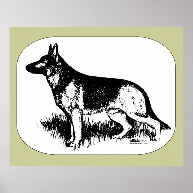 Poster Perfil do Shepherd (Frente)