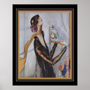 Poster Perfume Ad 16x20 do Parisienne 1920