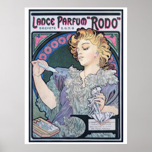 Poster Perfume, Alphonse Mucha