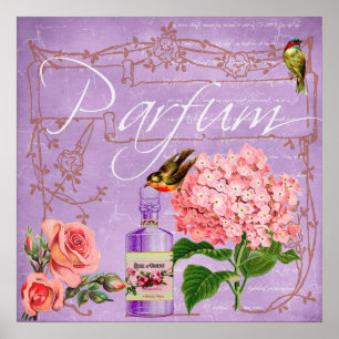 Poster Perfume Antigo