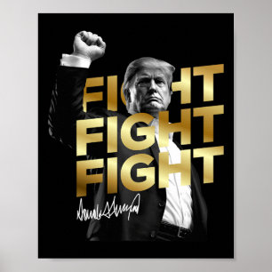 Poster Perfume de Apoio à Fragrância 2025 Donald Trump