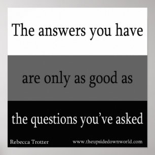 Pôster Perguntas e resposta