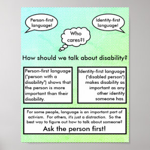 Poster Pergunte à Pessoa Primeiro