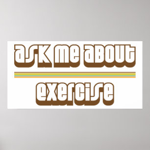 Poster Pergunte-me sobre o exercício