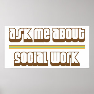 Poster Pergunte-me sobre o trabalho social