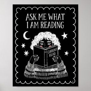 Poster Pergunte o que amante de livros bibliotecário está
