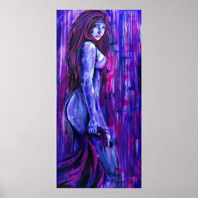 Poster Perigo Roxo (Frente)