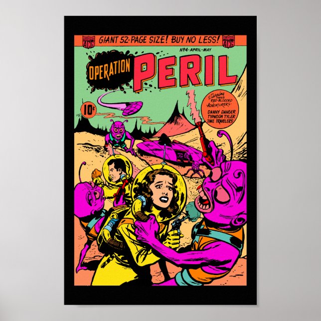 Poster Peril de Operação (Frente)