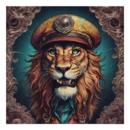 Pôster Perkins, o Leão