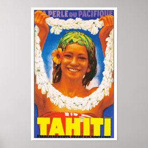 Pôster ~ Perle du Pacifique de Tahiti